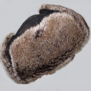 Banana Republic Trapper Hat Faux Fur